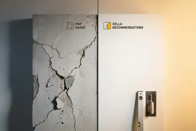 Différence entre un collage raté au MAP et un collage conforme sur Fermacell