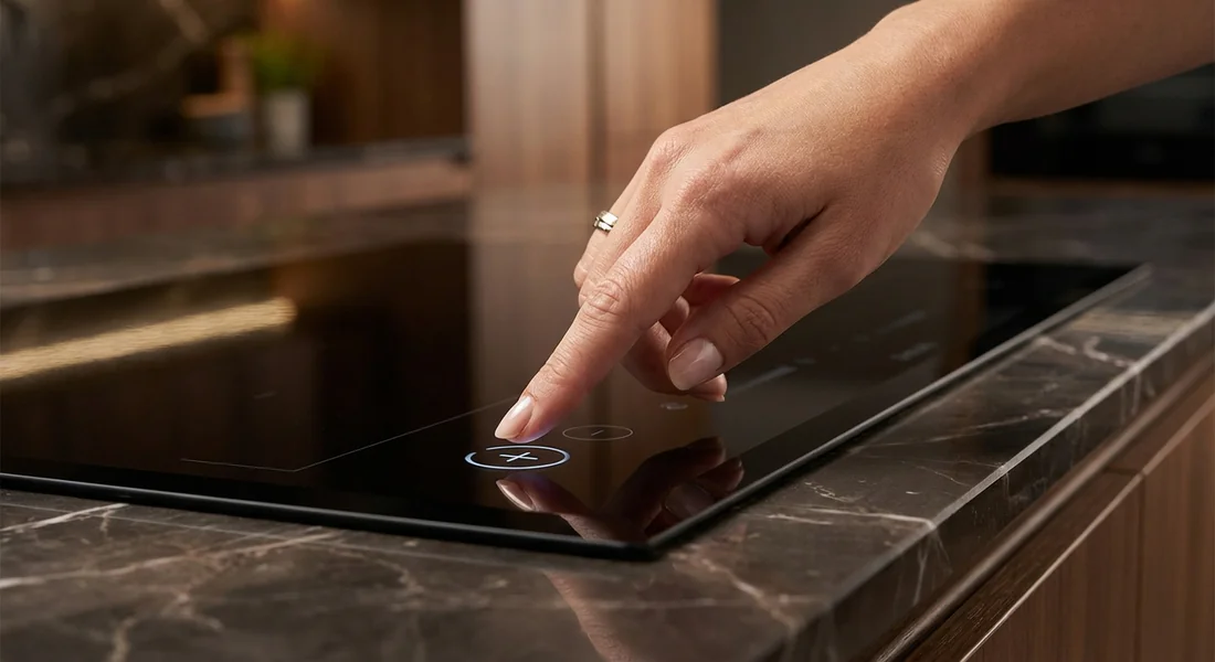 Appui sur les touches du panneau de contrôle pour réinitialiser l'erreur.