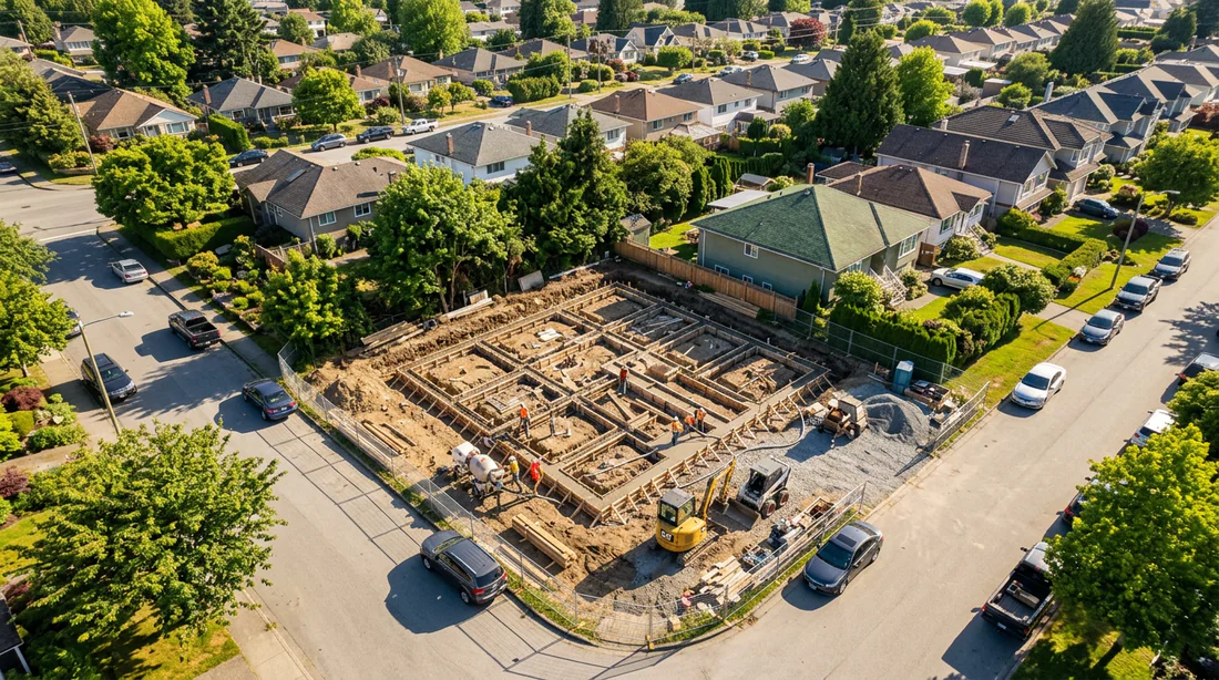 Infographie des coûts de construction d'un immeuble en 2026.